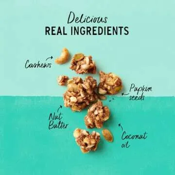 Purely Elizabeth Vanilla Almond Butter Keto Granola 8oz Bags