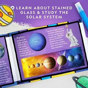 NATIONAL GEOGRAPHIC Kids Solar System Arts & Crafts Kit