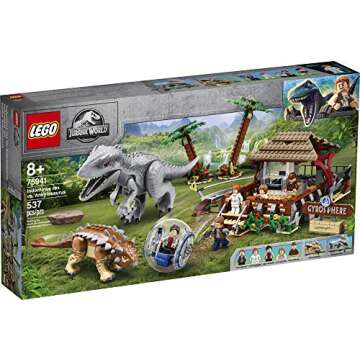 LEGO Jurassic World Indominus rex vs. Ankylosaurus Building Toy