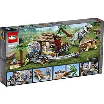 LEGO Jurassic World Indominus rex vs. Ankylosaurus Building Toy