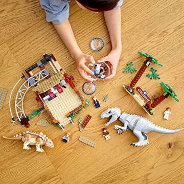 LEGO Jurassic World Indominus rex vs. Ankylosaurus Building Toy