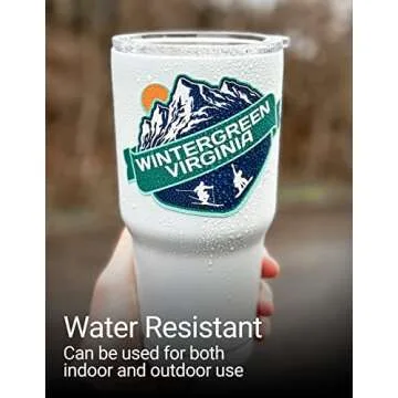 Wisconsin Dells Wisconsin Souvenir 2-Inch Vinyl Decal Sticker 3D Design 2-Inch|Sticker