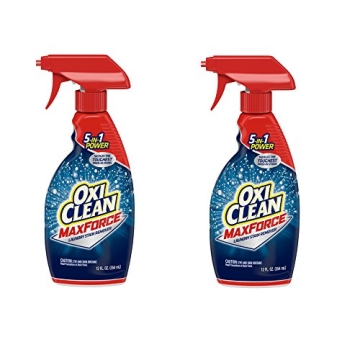 OxiClean MaxForce 5 in 1 Power Stain Remover Spray - Tough on Stains, Safe for Fabrics