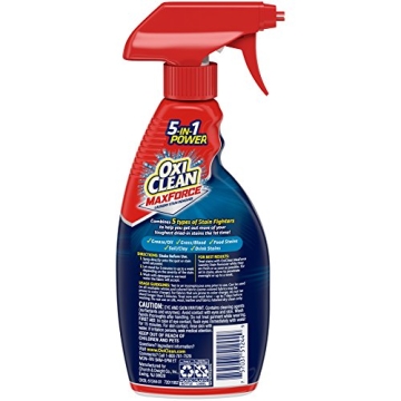 OxiClean MaxForce Stain Remover Spray 2-Pack - Powerful Stain Eliminator