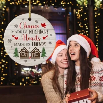 Funny Neighbor Ornaments for Christmas Gifts