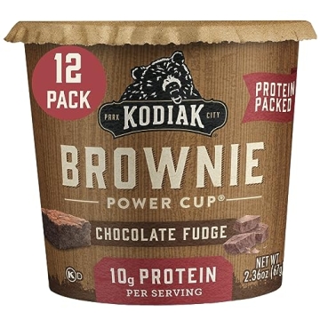 Kodiak Cakes Chocolate Fudge Brownie Cup - Protein Treat