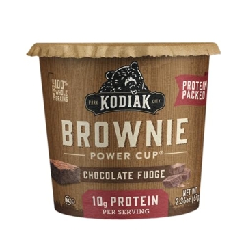 Kodiak Cakes Chocolate Fudge Brownie Cup - Protein Treat
