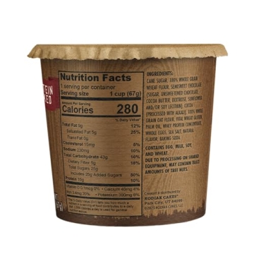 Kodiak Cakes Chocolate Fudge Brownie Cup - Protein Treat