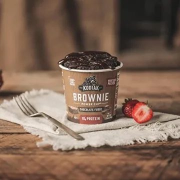 Kodiak Cakes Chocolate Fudge Brownie Cup - Protein Treat