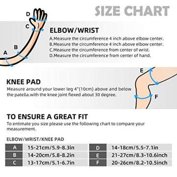 SKYBULLS Kids Knee and Elbow Pads with Wrist Guards Boy Protective Gear Set, Impact Resistance for your Children Outdoor Activities’ Adventure 6 in 1 Set for Skateboard Bike Cycling