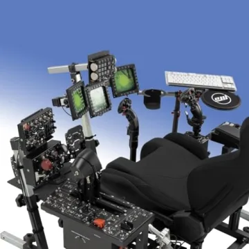 Modular Flight Simulator Cockpit for Combat Simulation