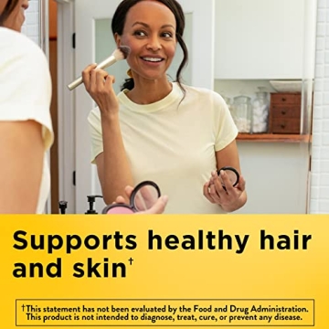 Nature Made Biotin 1000 mcg for Healthy Hair and Skin