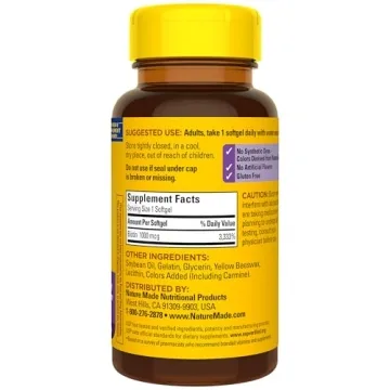 Nature Made Biotin 1000 mcg for Healthy Hair and Skin