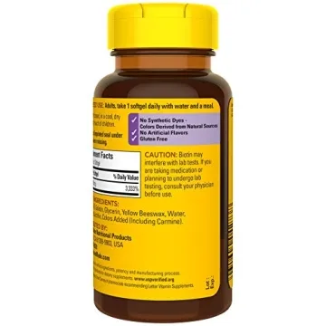 Nature Made Biotin 1000 mcg for Healthy Hair and Skin