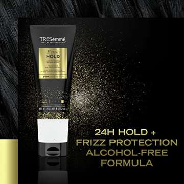 TRESemmé Hair Gel Extra Hold Alcohol-Free for 24-Hour Frizz Control and Humidity Protection 9 Fl Oz