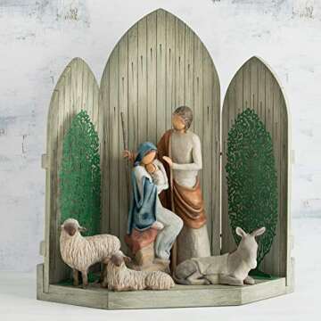 Willow Tree Christmas Story Hand-Painted Nativity Set