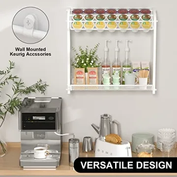Stylish Coffee Pod Organizer - Easy Assembly & Storage