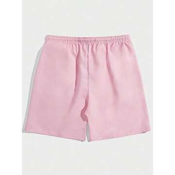 Trendy Drawstring Waist Men's Gym Shorts - COZYEASE