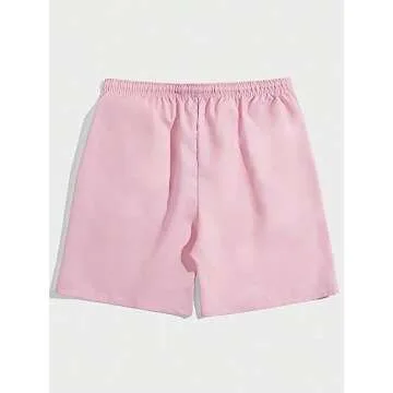 Trendy Drawstring Waist Men's Gym Shorts - COZYEASE