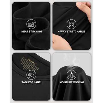 WEERTI Thermal Underwear for Women - Warm & Cozy Long Johns