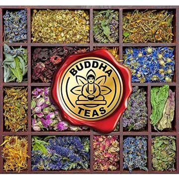 Buddha Teas Organic Hops Tea for Relaxation and Calm