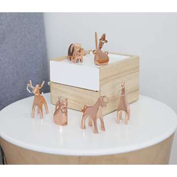 Umbra Anigram Reindeer Ring Holder for Jewelry, Copper