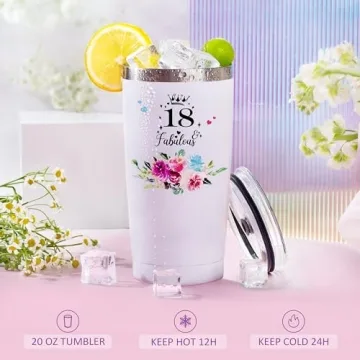 18th Birthday Gift Tumblers for Girls - ShinnyWis