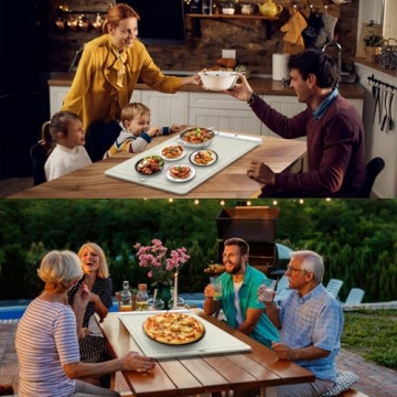 FYY Food Warming Mat - Electric Heating Tray with Timer