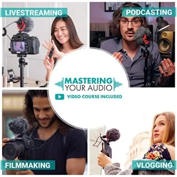 Movo VXR10GY Microphone for Vlogging and Filming