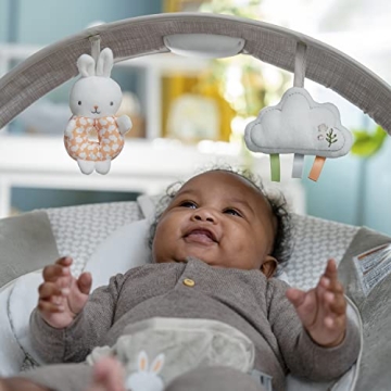 Ingenuity InLighten Baby Bouncer Light-Up Toy Bar Vibrations