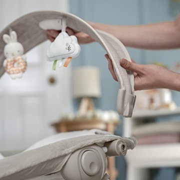 Ingenuity InLighten Baby Bouncer Light-Up Toy Bar Vibrations