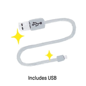 Ingenuity InLighten Baby Bouncer Light-Up Toy Bar Vibrations