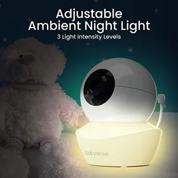 Babysense HD Baby Monitor with 2 Cameras Night Vision No WiFi