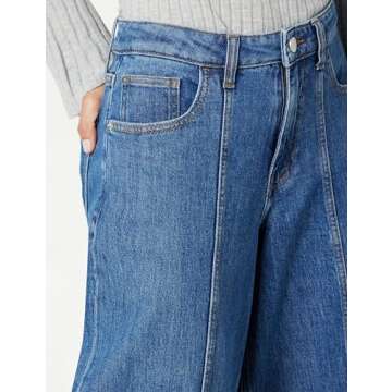 The Drop Women's Frida Relaxed Fit Jeans for Comfort
