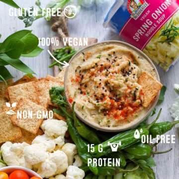 Dr. McDougall's Spring Onion Noodle Soup - Gluten Free and Vegan Ramen Noodles - Instant Ramen Noodl...