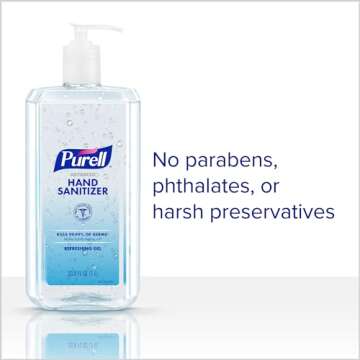 PURELL Advanced Hand Sanitizer Refreshing Gel, Clean Scent, 1 Liter Pump Bottle (Pack of 1) - 9632-04-CMR