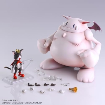 Square Enix Cait Sith & Fat Moogle Bring Arts Action Figure
