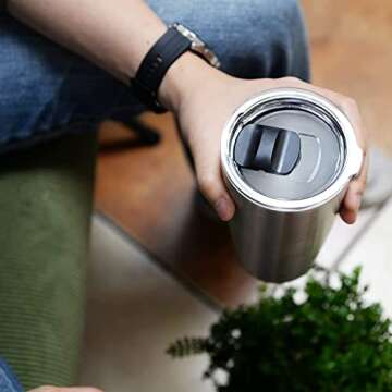 (Pack of 2) Yeti 20oz Tumbler Lid Yeti Lids 20 oz Replacement Lid Cup Cover Magnetic Slider Yeti Rambler Yeti Rambler 20 oz