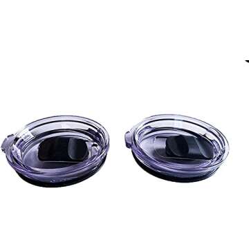 (Pack of 2) Yeti 20oz Tumbler Lid Yeti Lids 20 oz Replacement Lid Cup Cover Magnetic Slider Yeti Rambler Yeti Rambler 20 oz