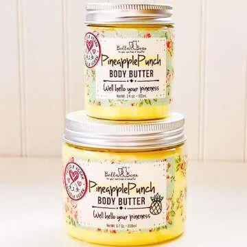 Bella & Bear Vegan Pineapple Body Butter Travel Size
