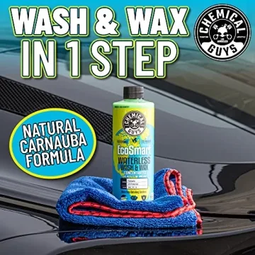Chemical Guys WAC_707_16 EcoSmart Hyper Concentrated Waterless Car Wash and Wax, Safe for Cars, Trucks, SUVs, Motorcycles, RVs & More, 16 fl oz