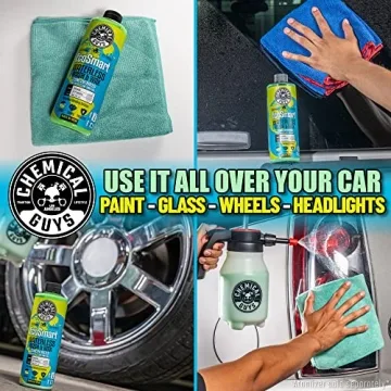 Chemical Guys WAC_707_16 EcoSmart Hyper Concentrated Waterless Car Wash and Wax, Safe for Cars, Trucks, SUVs, Motorcycles, RVs & More, 16 fl oz