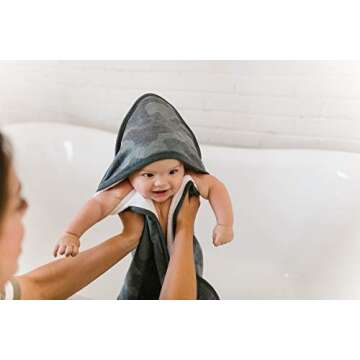 Copper Pearl Hooded Bath Towels Premium Knit/Terry Cloth Baby Towels with Hood, Pockets, and Cool Designs - Great to Gift and Make Bath Time Fun - Baby Bath Towel, Hunter