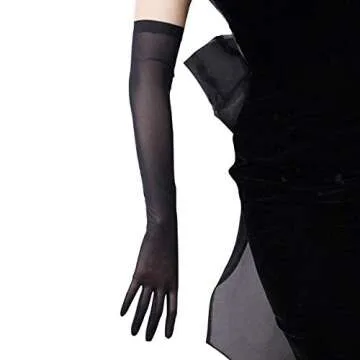 DooWay Mesh Gloves for Women Touchscreen 20" Elegant Wear