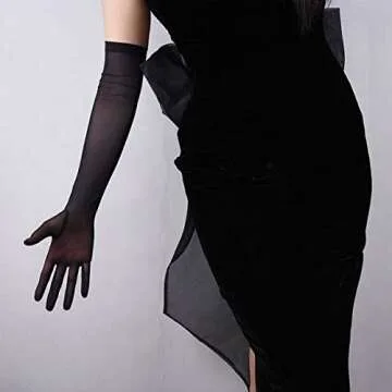 DooWay Mesh Gloves for Women Touchscreen 20" Elegant Wear