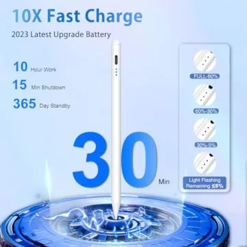 Stylus Pen for iPad Fast Charge Pencil with Palm Rejection