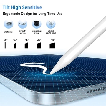 Stylus Pen for iPad Fast Charge Pencil with Palm Rejection