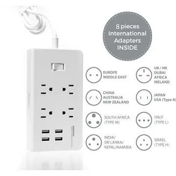 GR-8 Power Compact Travel Charging Station - Smart, Slim & Reliable