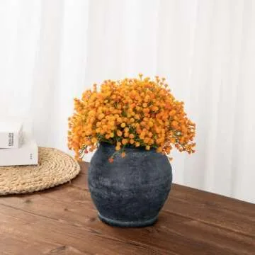 Stylish Briful Large Ceramic Rustic Vase for Home Decor