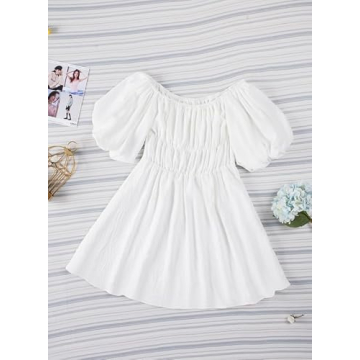 Chic Dokotoo Off-the-Shoulder Summer Dress for Women